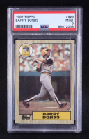 Barry Bonds 1987 Topps #320 RC (PSA 9) at PristineAuction.com