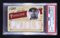 Albert Pujols 2012 Playoff Prime Cuts Timeline Materials Custom Nicknames #2 #04/25 (PSA 8) at PristineAuction.com