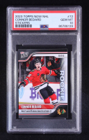Connor Bedard 2023 Topps Now NHL Stickers #72 RC (PSA 10) at PristineAuction.com