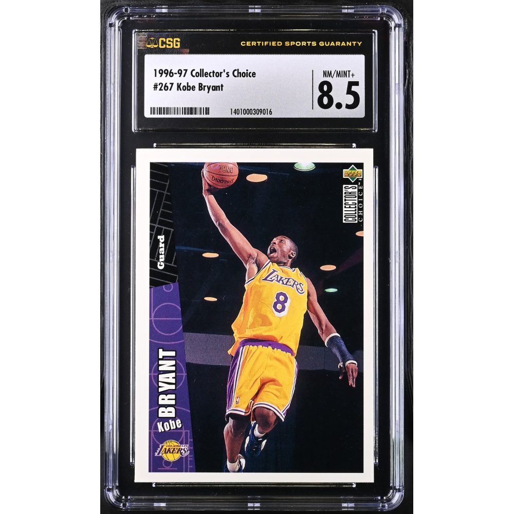 Kobe Bryant 1996-97 Collector's Choice #267 (CGC 8.5) at PristineAuction.com