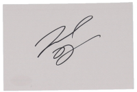 Leonardo DiCaprio Signed 4x6 Cut (ACOA) at PristineAuction.com