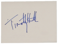 Timothy Hutton Signed 4x6 Cut (ACOA) at PristineAuction.com