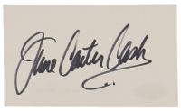 June Carter Cash Signed 3x5 Cut (ACOA) at PristineAuction.com