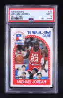 Michael Jordan 1989 NBA Hoops All-Star #21 (PSA 9) at PristineAuction.com