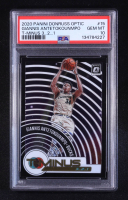 Giannis Antetokounmpo 2020-21 Panini Donruss Optic T-Minus 3...2...1 #15 (PSA 10) at PristineAuction.com