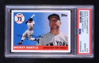 Mickey Mantle 2006 Topps Mantle Home Run History #73 (PSA 10) at PristineAuction.com