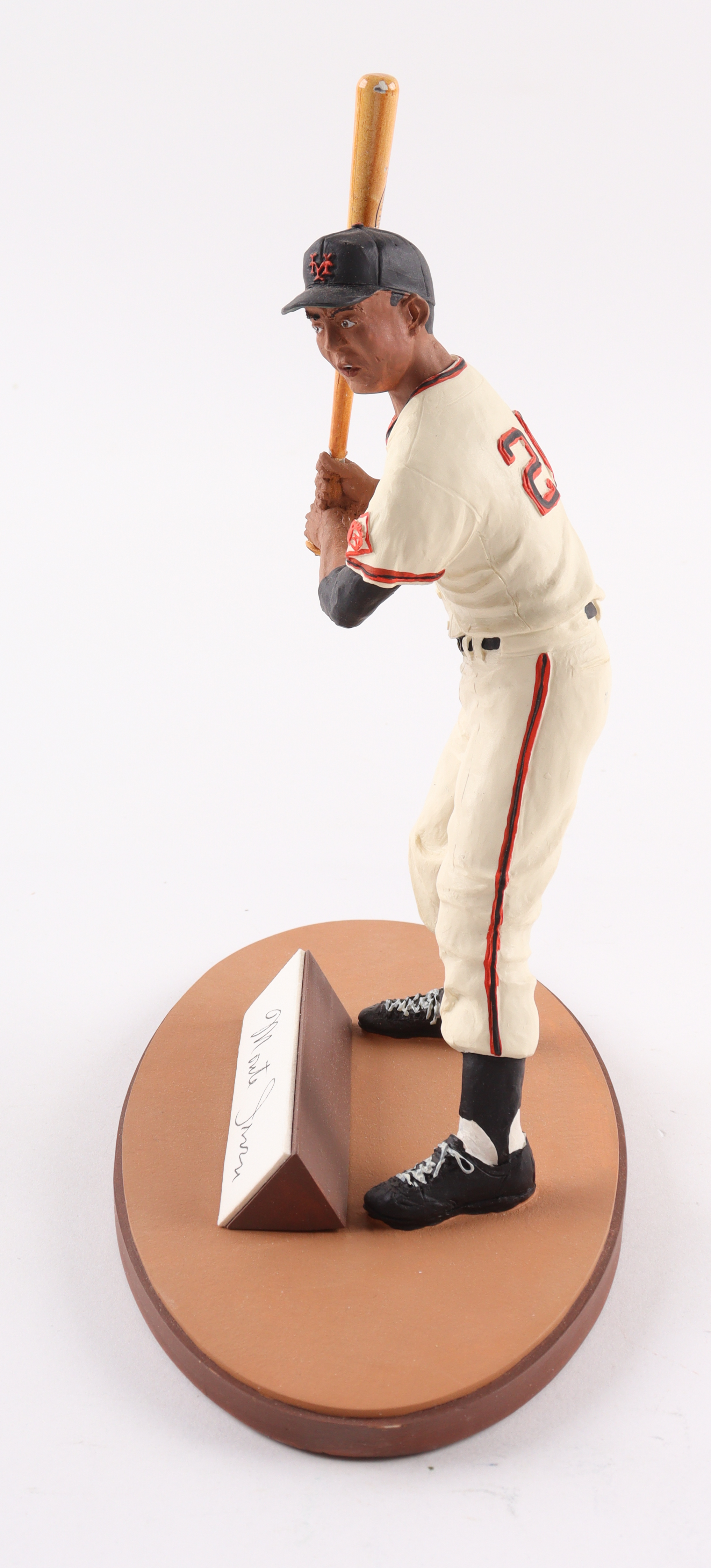 Monte Irvin Signed LE "Silk" Ceramic Figurine (Gartlan USA) at PristineAuction.com Monte Irvin Signed LE "Silk" Ceramic Figurine (Gartlan USA) at PristineAuction.com
