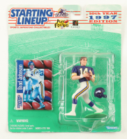Brad Johnson 1997 Starting Lineup Vinyl Figure with Trading Cards & Helmets in Original Packaging at PristineAuction.com