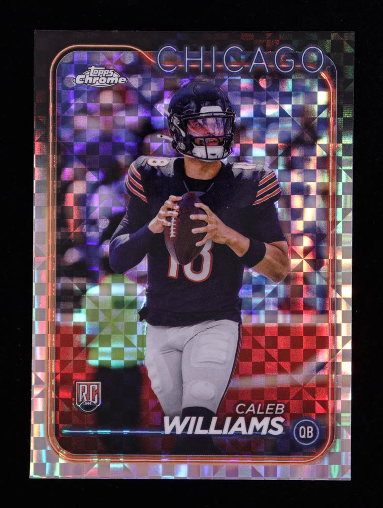 Caleb Williams 2024 Topps Chrome Xfractors #202 RC