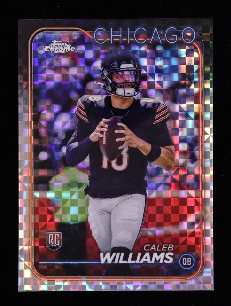 Caleb Williams 2024 Topps Chrome Xfractors #202 RC