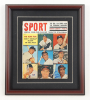 Ernie Banks Signed "Sport" Custom Framed Magazine Display Inscribed "Mr Cub" (PSA) at PristineAuction.com