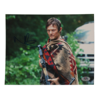 Norman Reedus Signed "The Walking Dead" 8x10 Photo (ACOA) at PristineAuction.com