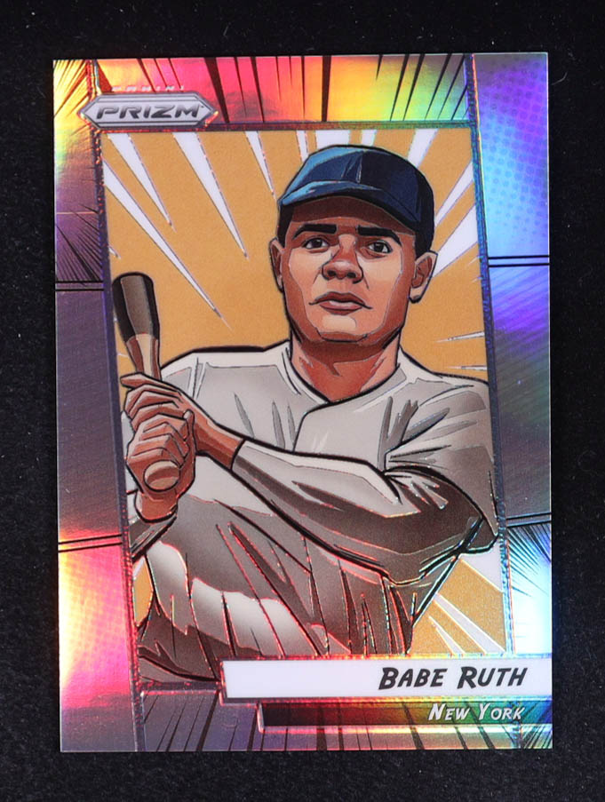 Babe Ruth 2023 Panini Prizm Manga #9 at PristineAuction.com Babe Ruth 2023 Panini Prizm Manga #9 at PristineAuction.com
