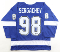Mikhail Sergachev Signed Jersey (JSA) at PristineAuction.com
