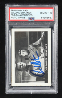 William Shatner Signed 1967 Leaf Star Trek #58 (PSA | Auto Grade 10) at PristineAuction.com