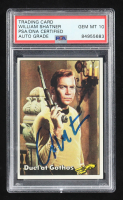 William Shatner Signed 1976 Topps Star Trek #38 (PSA | Auto Grade 10) at PristineAuction.com