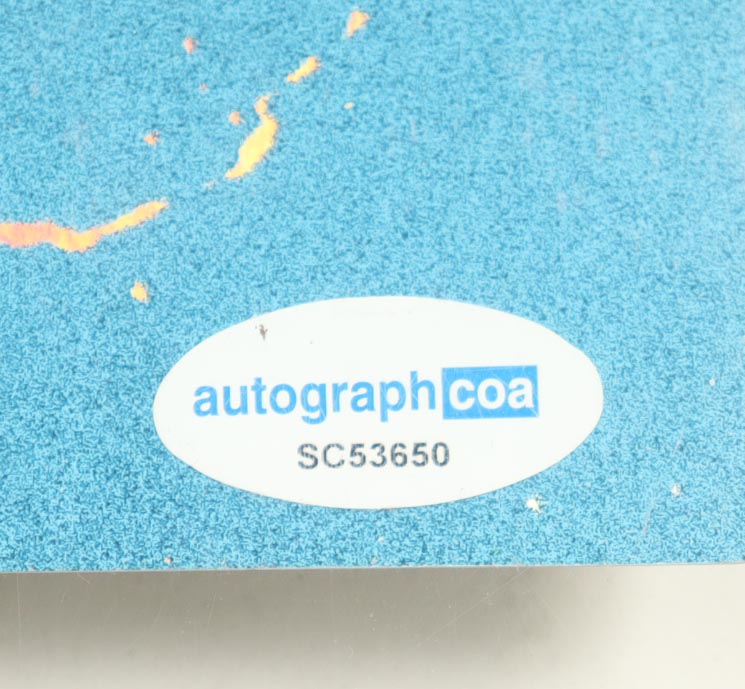 Chris Pratt Signed "Guardians of the Galaxy" 24x36 Holo Foil Art Print Inscribed "Star-Lord" (ACOA) at PristineAuction.com Chris Pratt Signed "Guardians of the Galaxy" 24x36 Holo Foil Art Print Inscribed "Star-Lord" (ACOA) at PristineAuction.com