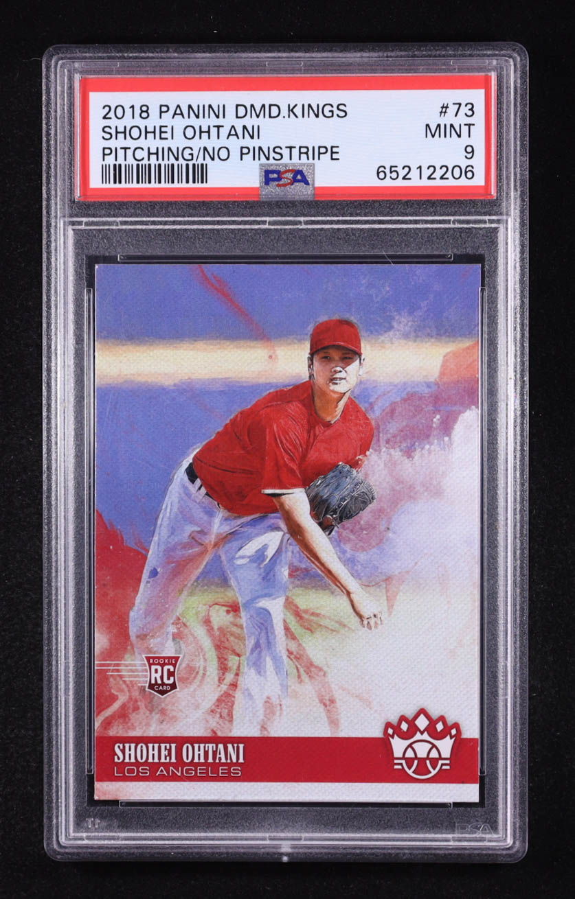 Shohei Ohtani 2018 Diamond Kings #73 RC (PSA 9) at PristineAuction.com Shohei Ohtani 2018 Diamond Kings #73 RC (PSA 9) at PristineAuction.com