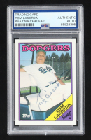 Tommy Lasorda Signed 1988 Topps #74 (PSA) at PristineAuction.com