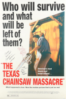 Gunnar Hansen, Edwin Neal, & John Dugan Signed "Texas Chainsaw Massacre" 24x36 Movie Poster with Multiple Inscriptions (ACOA) at PristineAuction.com