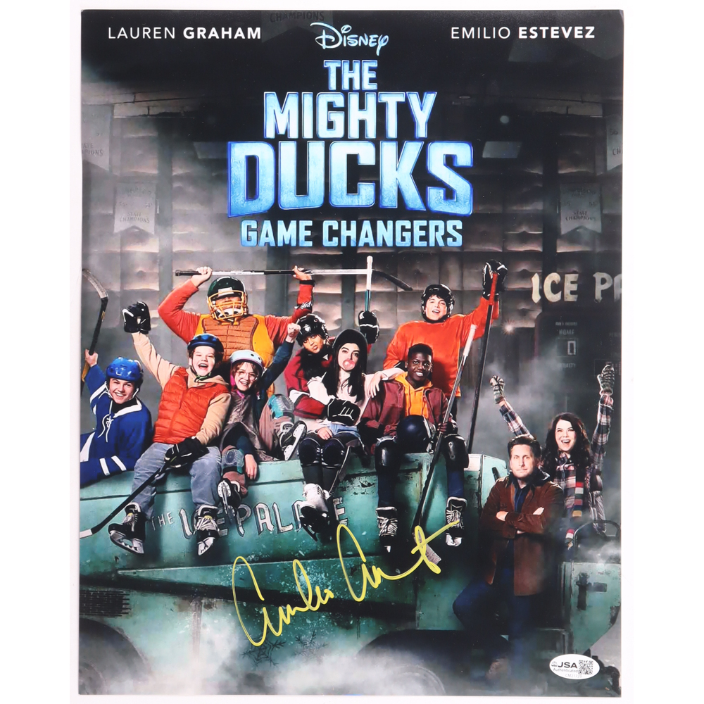 Emilio Estevez Signed "The Mighty Ducks: Game Changers" 11x14 Photo (JSA) at PristineAuction.com