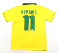 Romario Signed Brazil Umbro Authentic Jersey (JSA) at PristineAuction.com