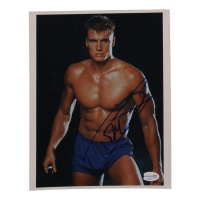 Dolph Lundgren Signed 8x10 Photo (ACOA) at PristineAuction.com