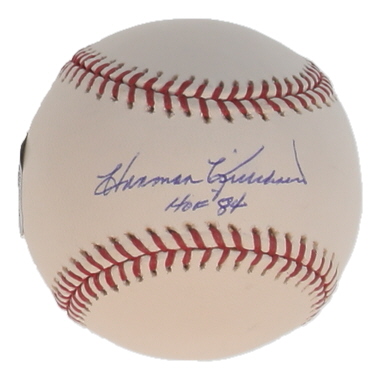 Harmon Killebrew Signed OML Baseball Inscribed "HOF 84" (MLB) at PristineAuction.com Harmon Killebrew Signed OML Baseball Inscribed "HOF 84" (MLB) at PristineAuction.com