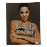 Angelina Jolie Signed 8x10 Photo (ACOA) at PristineAuction.com