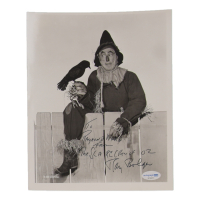 Ray Bolger Signed "The Wizard of Oz" 8x10 Photo Inscribed "From The Scarecrow of Oz" (ACOA) at PristineAuction.com