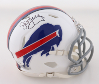 Jim Kelly Signed Bills Speed Mini Helmet (JSA) at PristineAuction.com