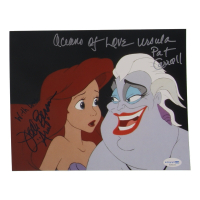 Pat Carroll & Jodi Benson Signed "The Little Mermaid" 8x10 Photo Inscribed "Oceans of Love Ursula" & "With Love Ariel" (ACOA) at PristineAuction.com