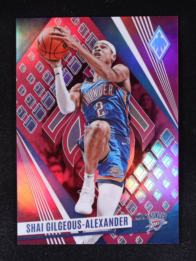 Shai Gilgeous-Alexander 2023-24 Panini Phoenix Pink #94 #018/175 at PristineAuction.com Shai Gilgeous-Alexander 2023-24 Panini Phoenix Pink #94 #018/175 at PristineAuction.com