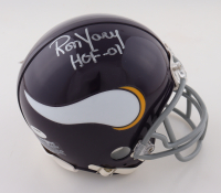 Ron Yary Signed Vikings Mini Helmet Inscribed "HOF - 01" (Schwartz) at PristineAuction.com
