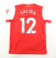 William Saliba Signed Arsenal Adidas Authentic Jersey (JSA) at PristineAuction.com