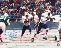 O. J. Simpson Signed Bills 16x20 Photo Inscribed "2003 Yds 12/16/73" (PSA) at PristineAuction.com
