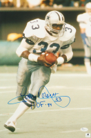 Tony Dorsett Signed Cowboys 12x18 Photo Inscribed "HOF 94" (JSA) at PristineAuction.com