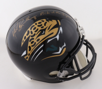 Mark Brunell Signed Jaguars Full-Size Throwback Alternate Speed Helmet Inscribed "Pride of the Jaguars" (Schwartz) at PristineAuction.com