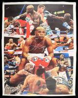 Floyd Mayweather Jr. Signed Canvas Roll Inscribed "TMT" & "TBE" (PSA) at PristineAuction.com