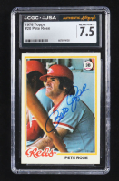 Pete Rose Signed 1978 Topps #20 (CGC 7.5) at PristineAuction.com