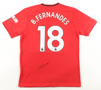 Bruno Fernandes Signed Manchester United F.C. Adidas Authentic Jersey (JSA) at PristineAuction.com