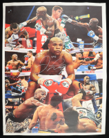 Floyd Mayweather Jr. Signed Canvas Roll Inscribed "TMT" & "TBE" (PSA) at PristineAuction.com
