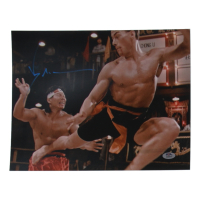 Jean-Claude Van Damme Signed "Bloodsport" 11x14 Photo (PSA) at PristineAuction.com