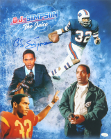 O. J. Simpson Signed Bills 16x20 Photo (JSA) at PristineAuction.com