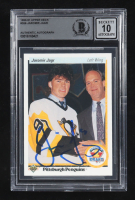 Jaromir Jagr Signed 1990-91 Upper Deck #356 RC (BGS) at PristineAuction.com