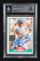 Ken Griffey Jr. Signed 1989 Score Traded #100T RC (BGS) at PristineAuction.com