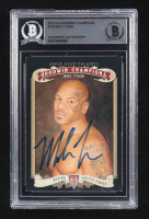 Mike Tyson Signed 2012 UD Goodwin Champions #102 (BGS) at PristineAuction.com