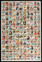 1984 Topps Football Uncut Trading Card Sheet of (132) Cards at PristineAuction.com