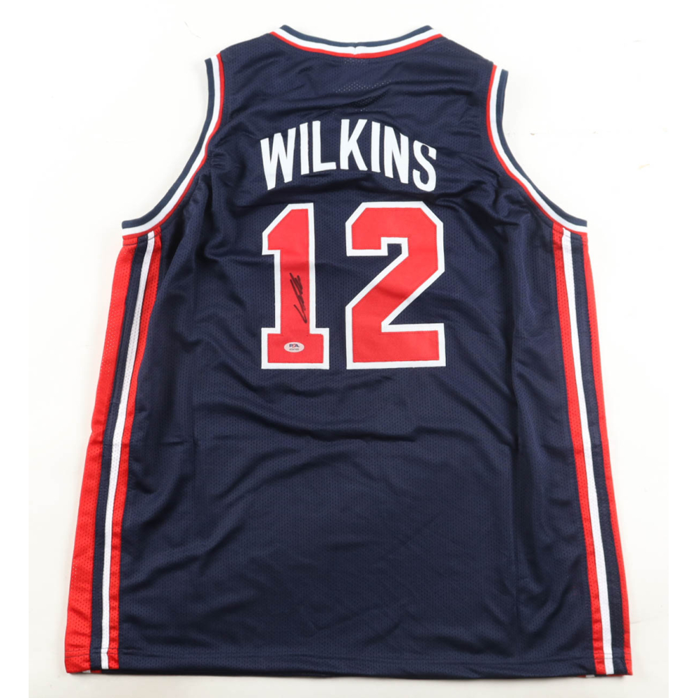 Dominique Wilkins Signed Jersey (PSA) at PristineAuction.com