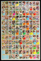 1984 Topps Football Uncut Trading Card Sheet of (132) Cards at PristineAuction.com